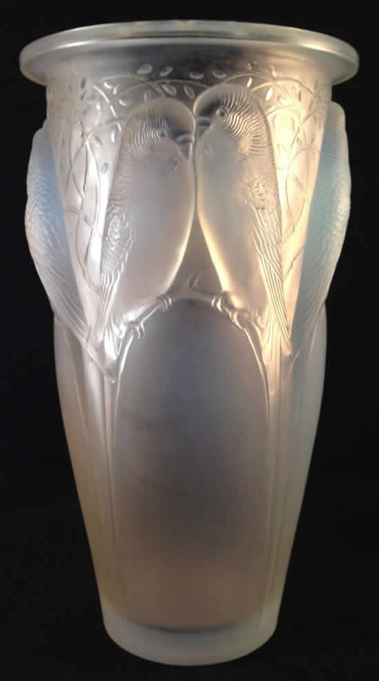 Rene Lalique Vase Ceylan