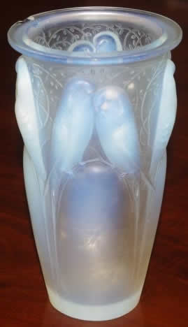 Rene Lalique Vase Ceylan