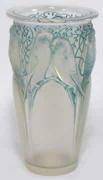 Rene Lalique Vase Ceylan