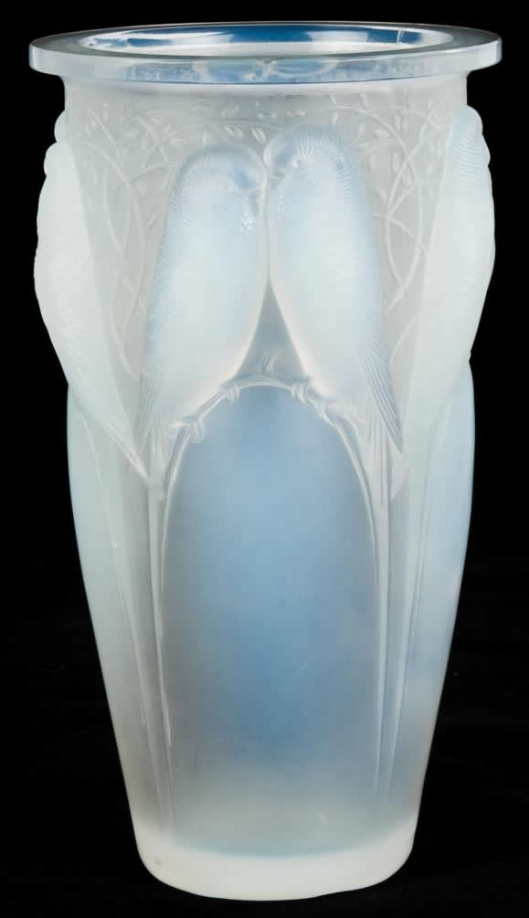 Rene Lalique Vase Ceylan