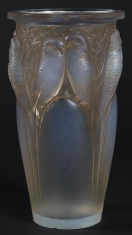 Rene Lalique Vase Ceylan