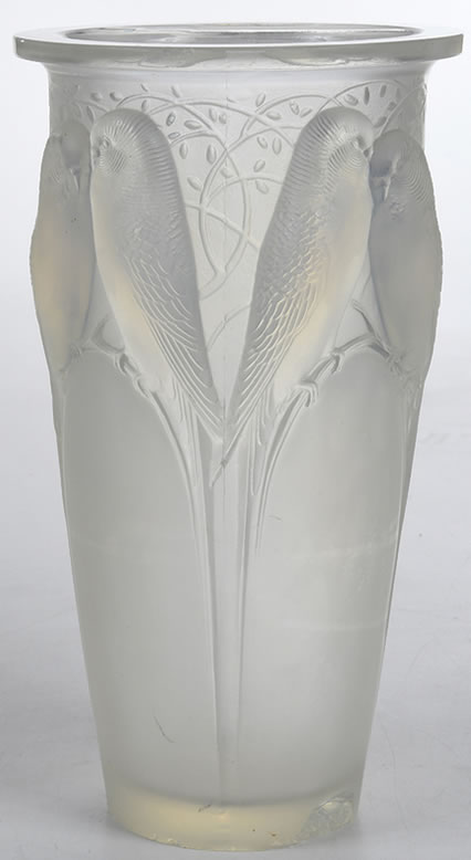 Rene Lalique Vase Ceylan