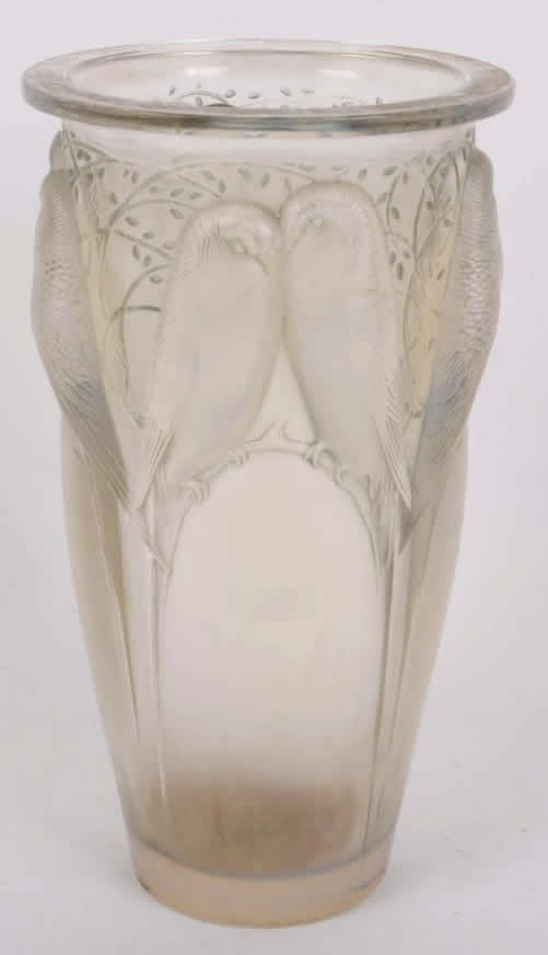 Rene Lalique Vase Ceylan