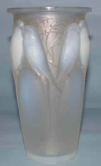 Rene Lalique Vase Ceylon