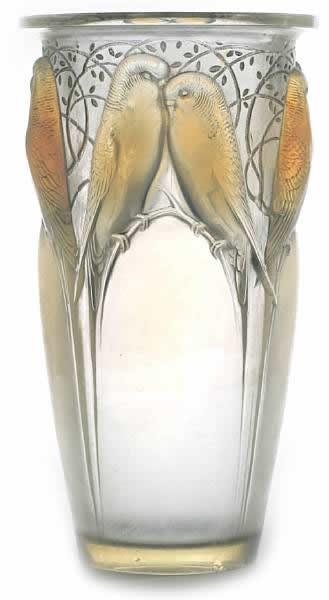 Rene Lalique Vase Ceylon