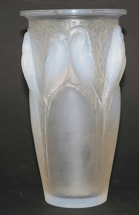 Rene Lalique Vase Ceylan