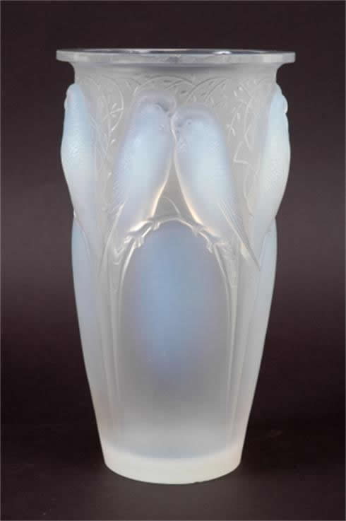 Rene Lalique Vase Ceylon
