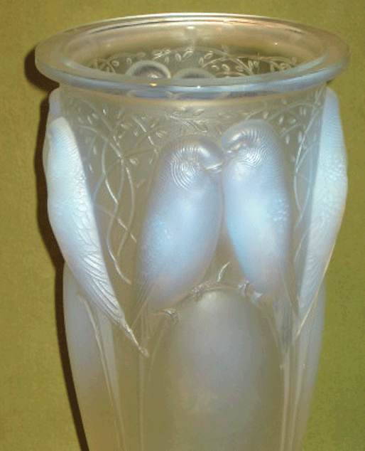 Rene Lalique Vase Ceylon