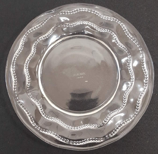 Rene Lalique Plate Chambertin