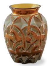 Rene Lalique Vase Chamois