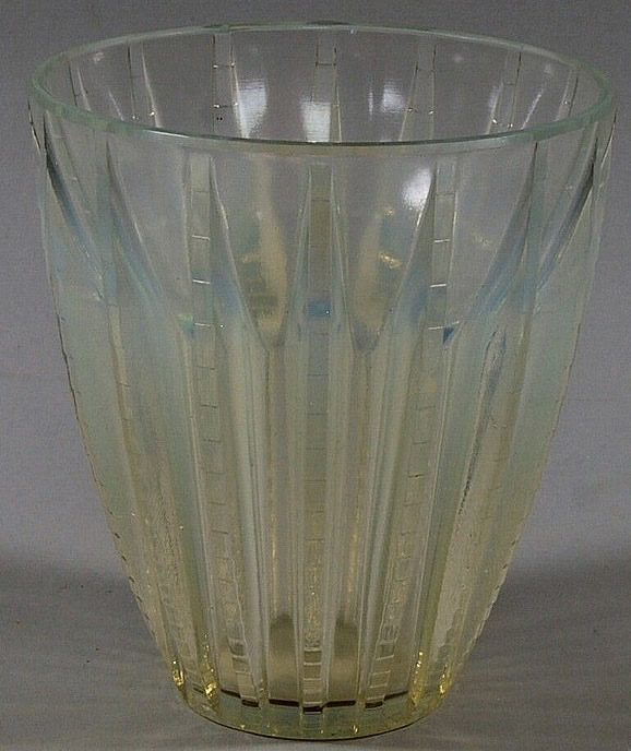 Rene Lalique Vase Chamonix