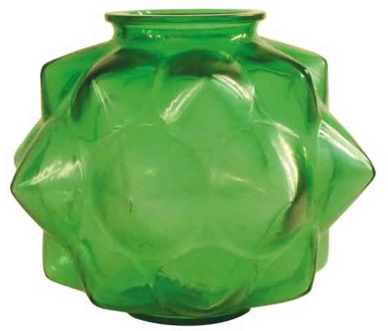 Rene Lalique Vase Champagne