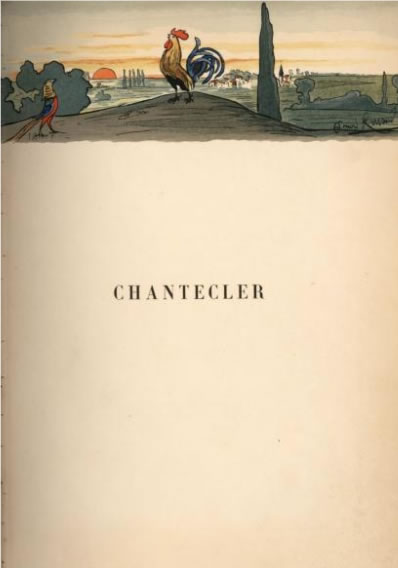 Rene Lalique Play Chantecler