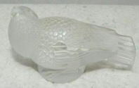 Rene Lalique Chardonneret Moqueur Paperweight