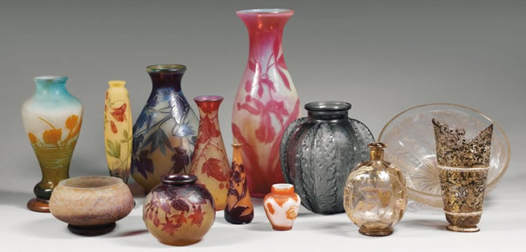 Rene Lalique Vase Chardons