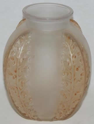 Rene Lalique Vase Chardons