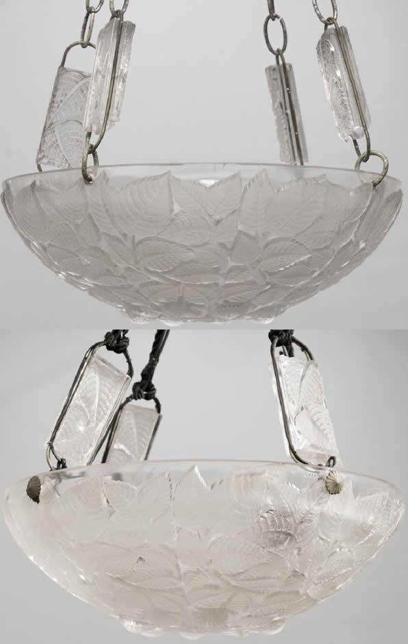 Rene Lalique Chandelier Charmes