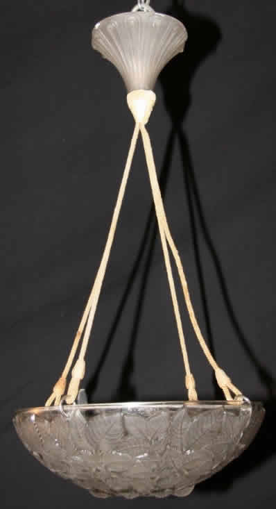 Rene Lalique Plafonnier Charmes