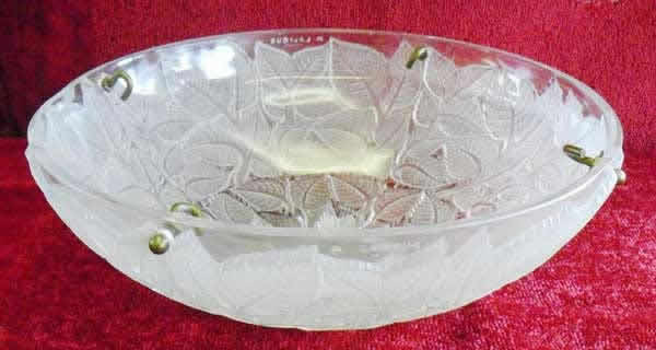 Rene Lalique Light Fixture Charmes