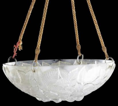Rene Lalique Chandelier Charmes