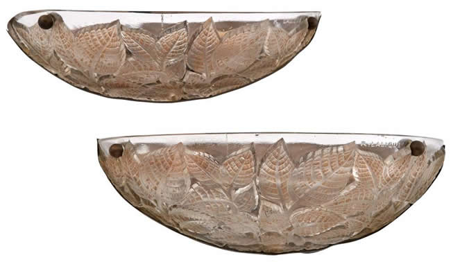 Rene Lalique Uplighter Charmes