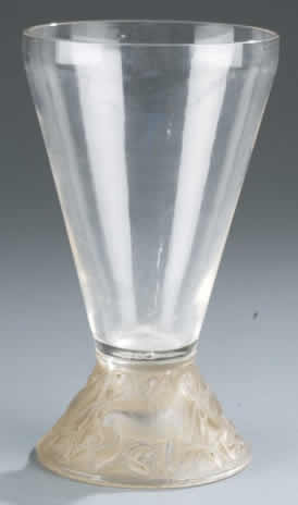 Rene Lalique Chasse Chiens Glass