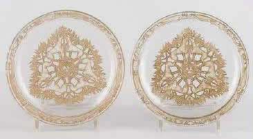Rene Lalique Plate Chasse Chiens