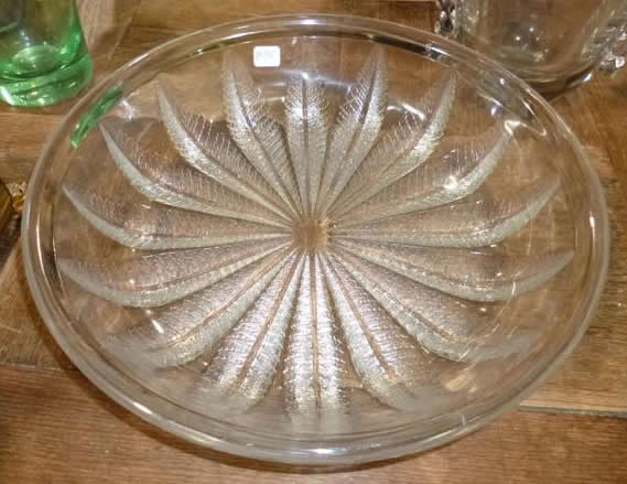 Rene Lalique Bowl Chataignier