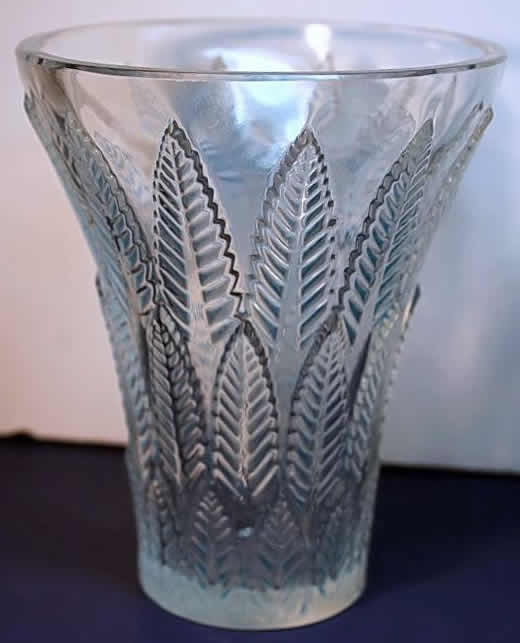 Rene Lalique Vase Chataignier