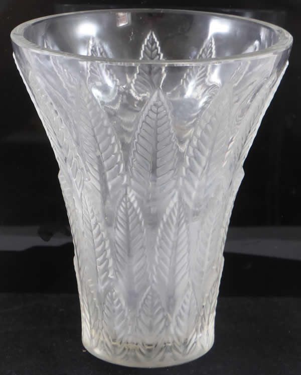 Rene Lalique Vase Chataignier