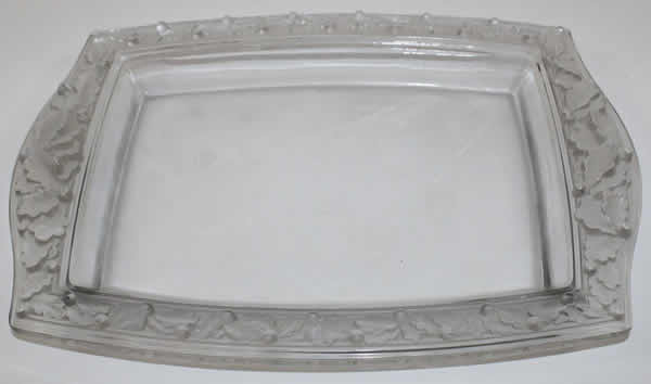 Rene Lalique Platter Chene