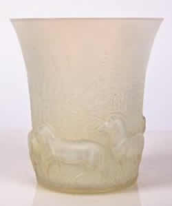 Rene Lalique Vase Chevaux