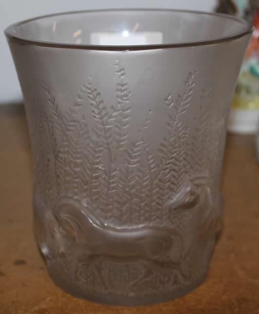 Rene Lalique Vase Chevaux