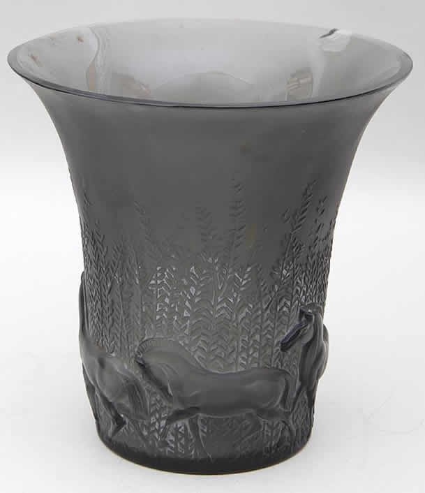 Rene Lalique Vase Chevaux
