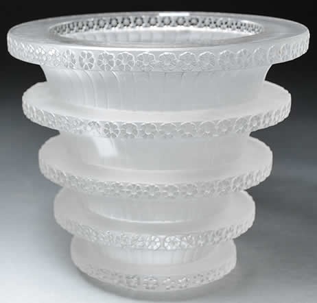 Rene Lalique Vase Chevreuse