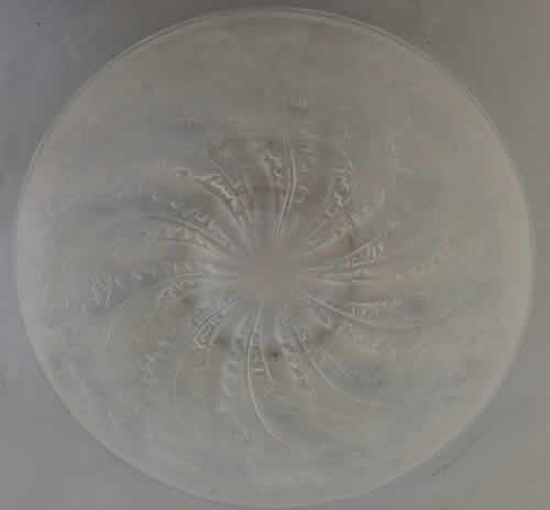 Rene Lalique Plate Chicoree