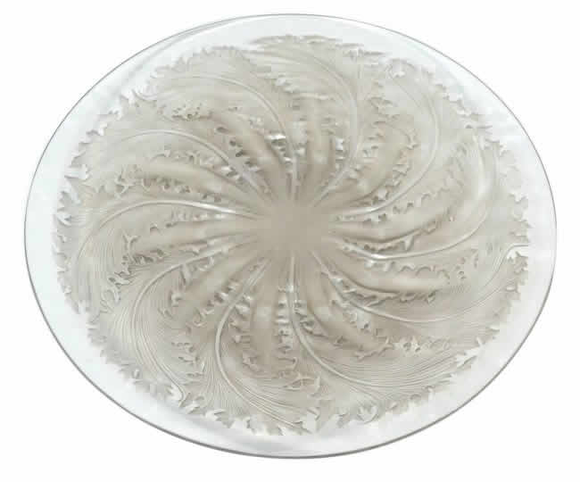 Rene Lalique Plate Chicoree