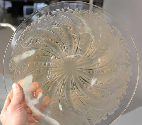 Rene Lalique Plate Chicoree