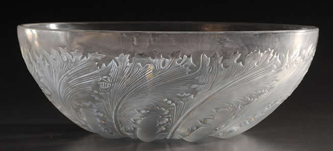 Rene Lalique Bowl Chicoree