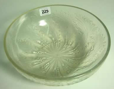 Rene Lalique Bowl Chicoree