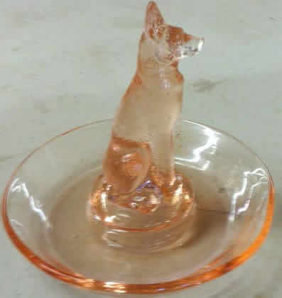 Rene Lalique Ashtray Chien