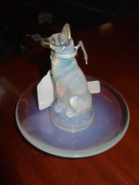 Rene Lalique Ashtray Chien