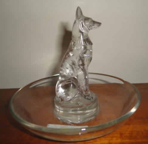 Rene Lalique Ashtray Chien