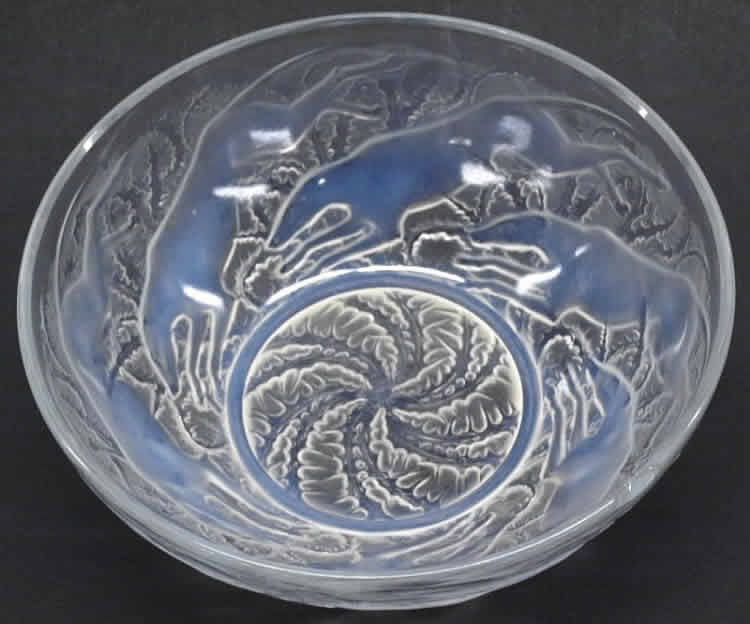 Rene Lalique Bowl Chiens