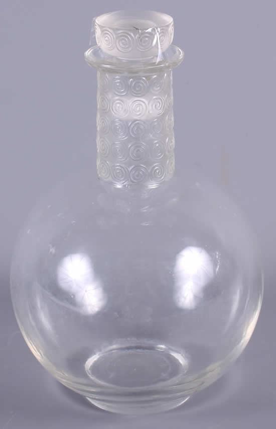 Rene Lalique Carafe Chinon