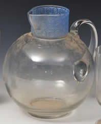 Rene Lalique Pitcher Chinon