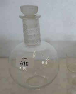 Rene Lalique Carafe Chinon