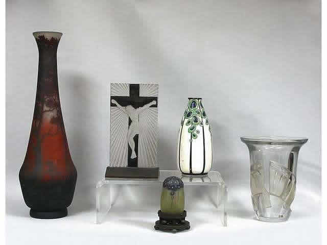 Rene Lalique Statue Jesus