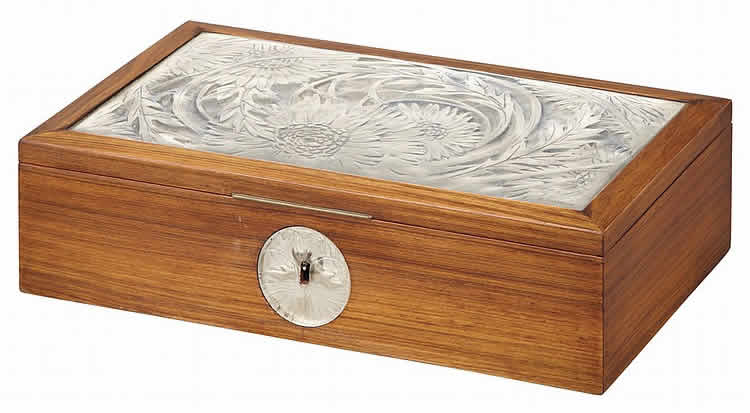 Rene Lalique Box Chrysanthemes