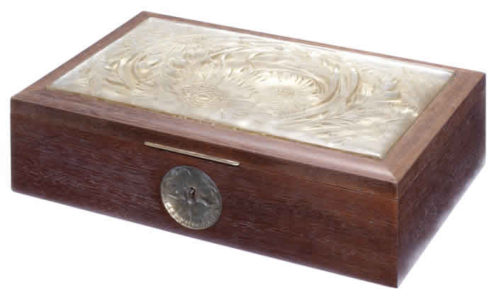 Rene Lalique Box Chrysanthemum